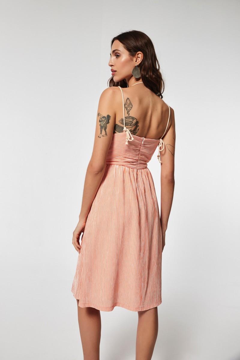 Oky Coky VESTIDO BACIL6 RAYAS BICOLOR