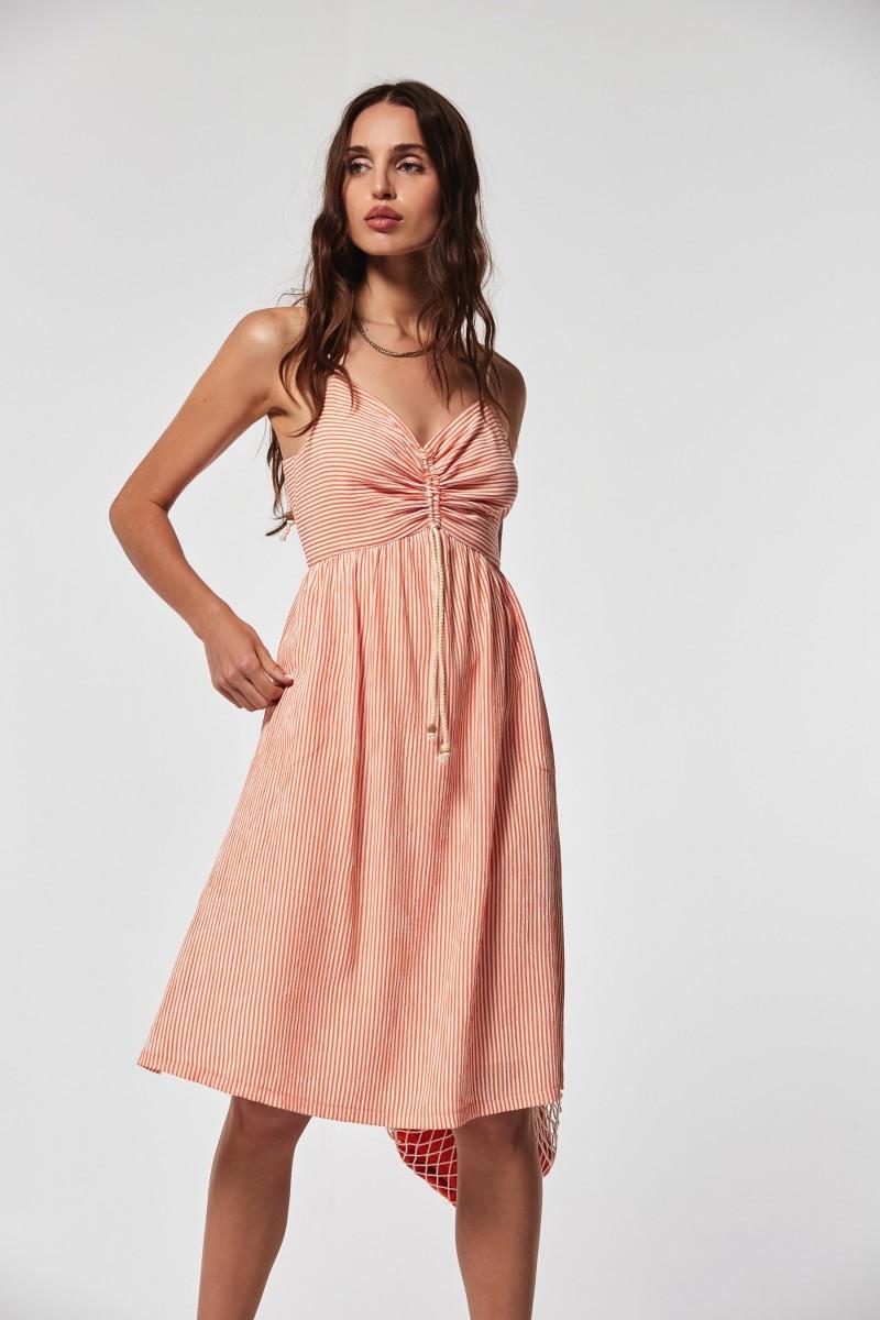 oky coky VESTIDO BACIL6 RAYAS BICOLOR