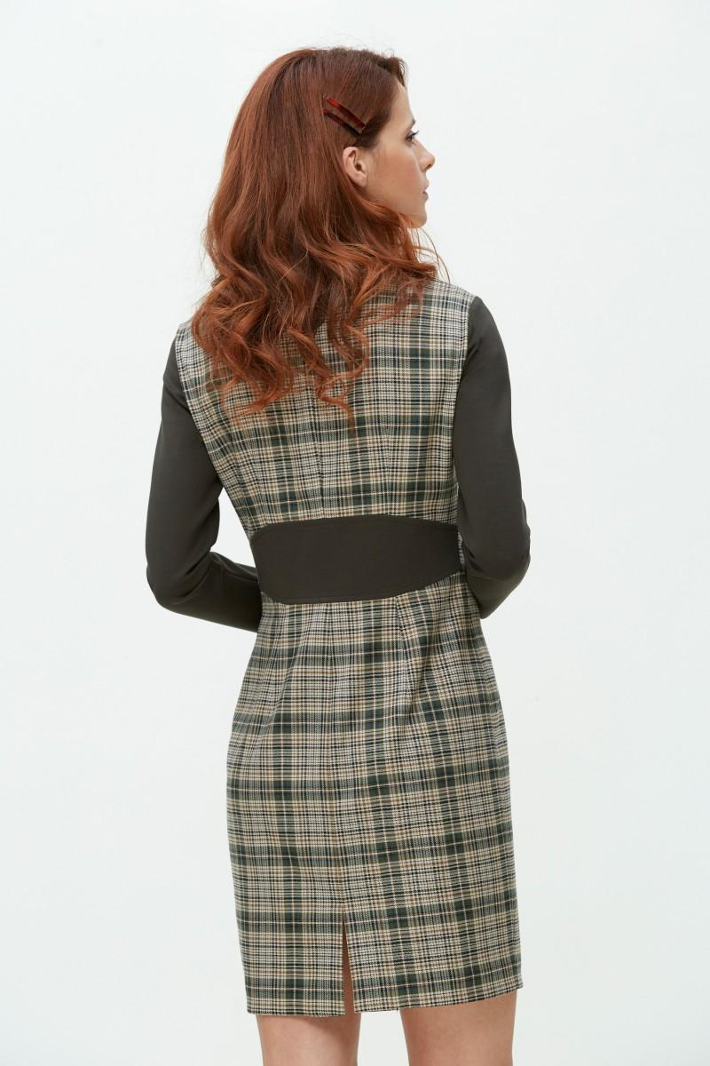 Oky Coky VESTIDO CREMALLERA-CUADROS