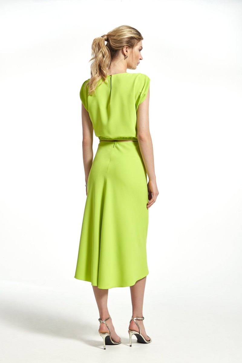 Oky Coky VESTIDO CUNIE TEJIDO ACREPADO