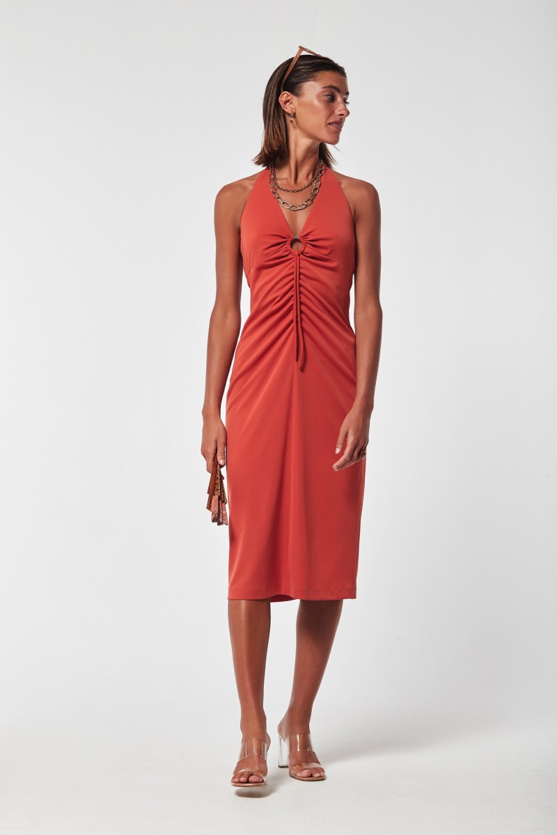 oky coky VESTIDO DENTO PUNTO LISO