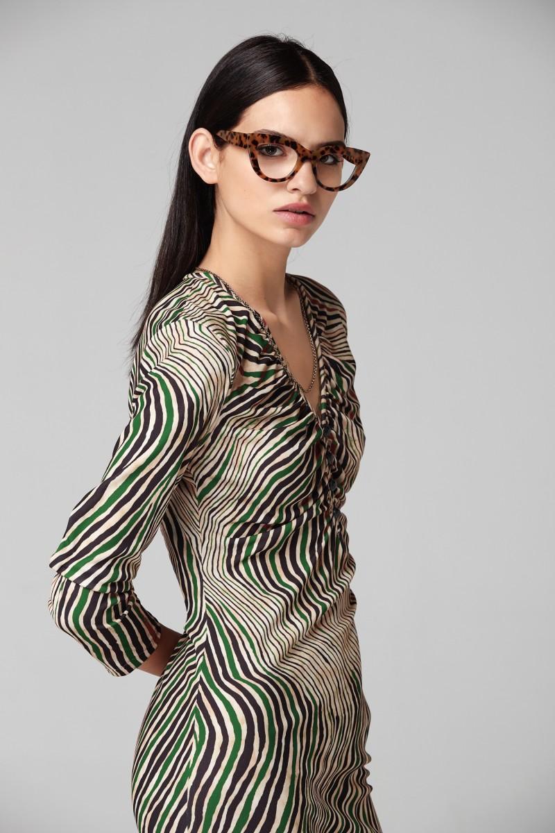 oky coky VESTIDO EOTER PUNTO ESTAMPADO