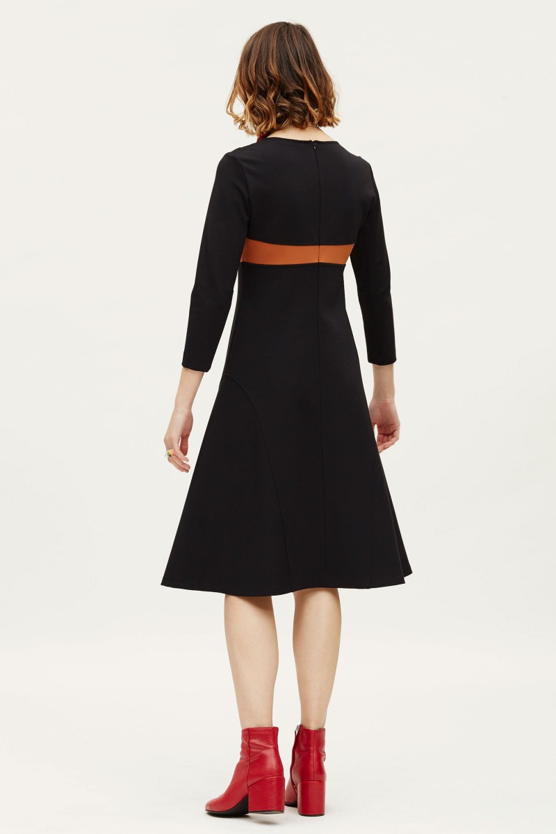 Oky Coky VESTIDO EVASÉ PUNTO ROMA