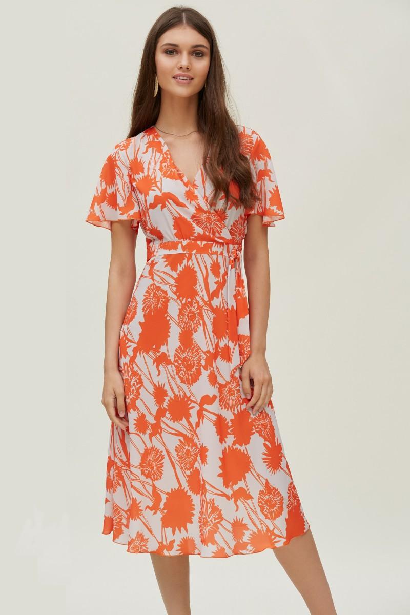 Oky Coky VESTIDO FLORAL TALLE ALTO