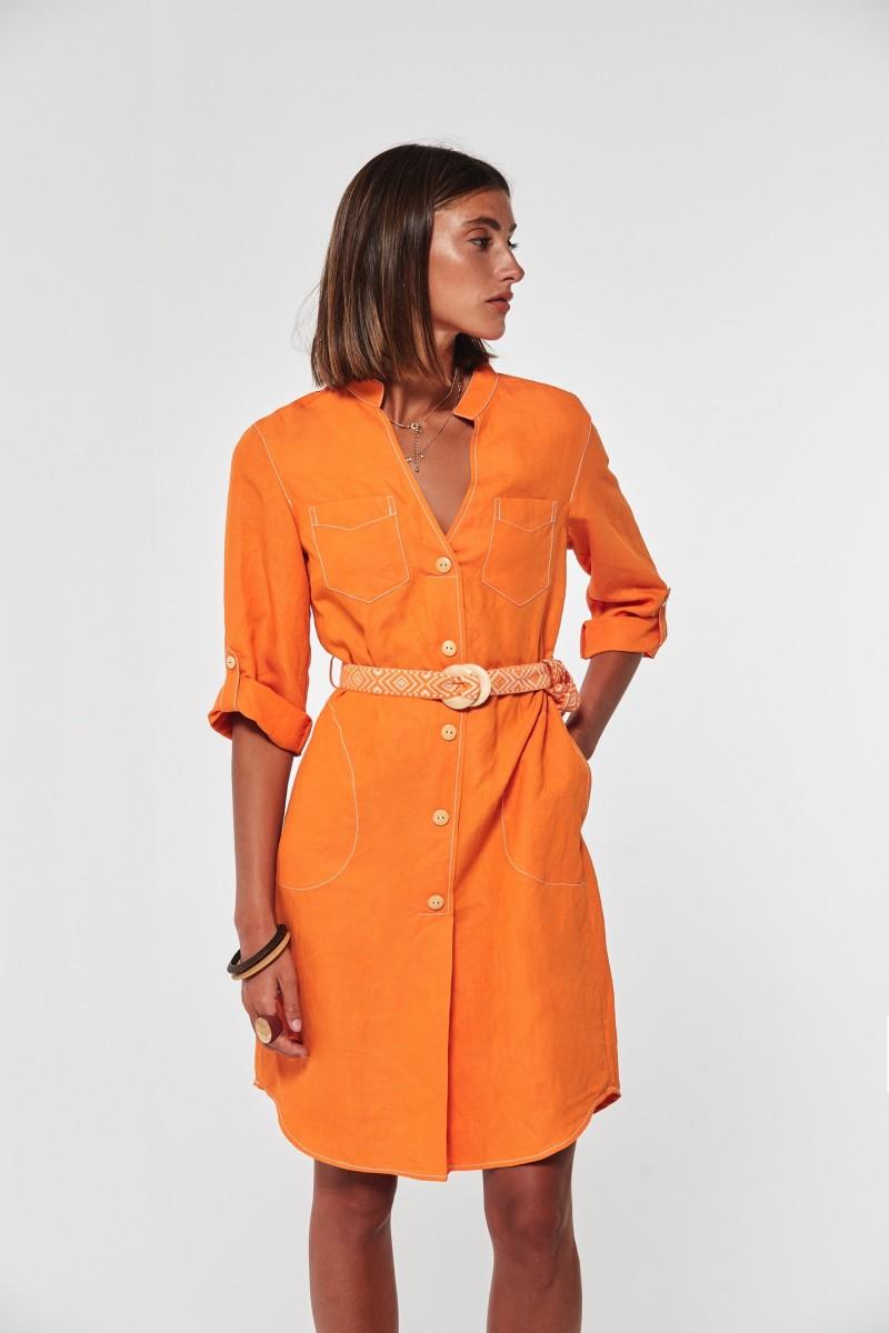 oky coky VESTIDO GALDON RAYA ESPIGA