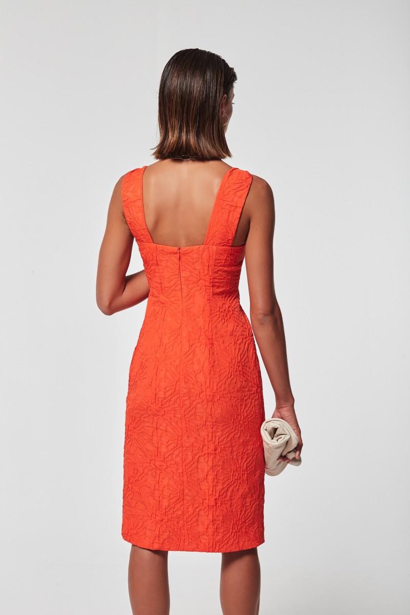 Oky Coky VESTIDO GAMEY JACQUARD DOBLE TEXTURA