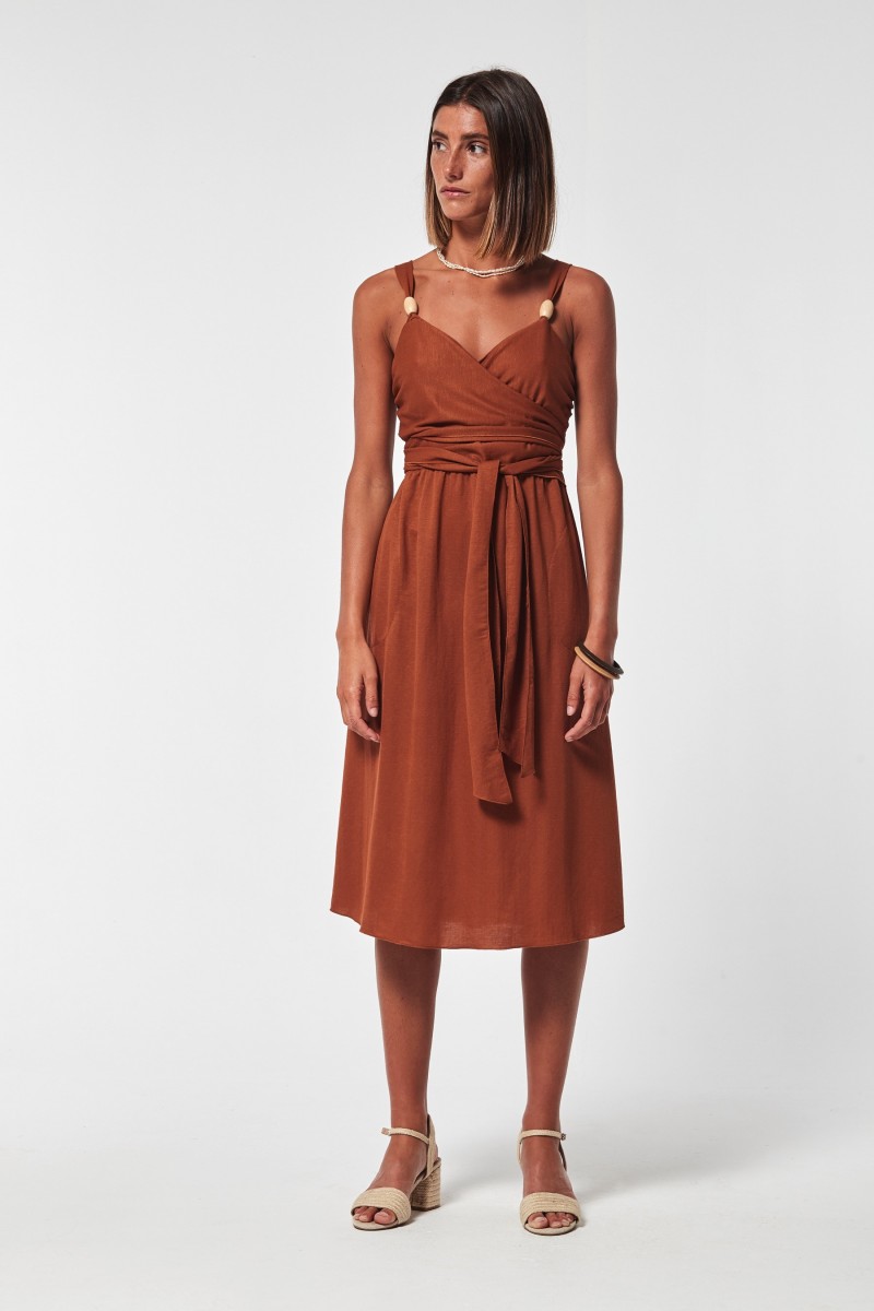 Oky Coky VESTIDO GARDEN PUNTO GRANITO