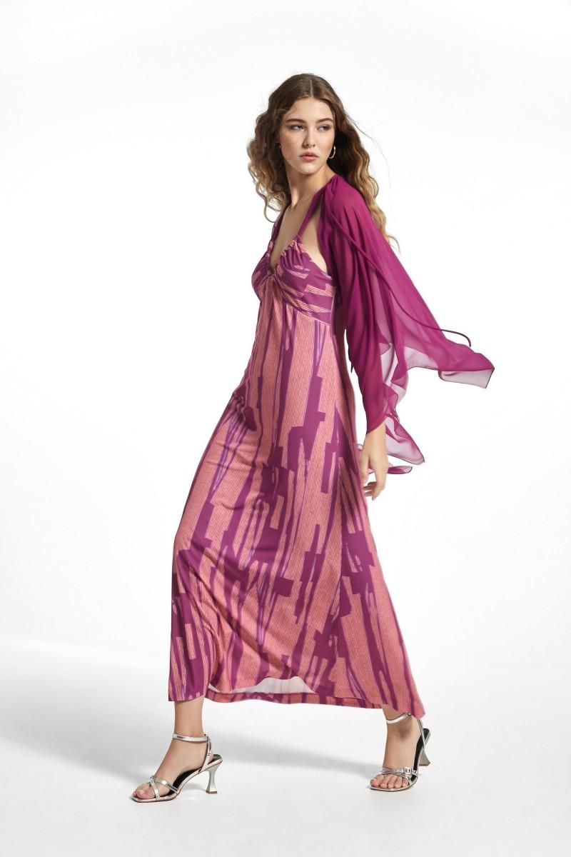 oky coky VESTIDO HABANA PUNTO ESTAMPADO