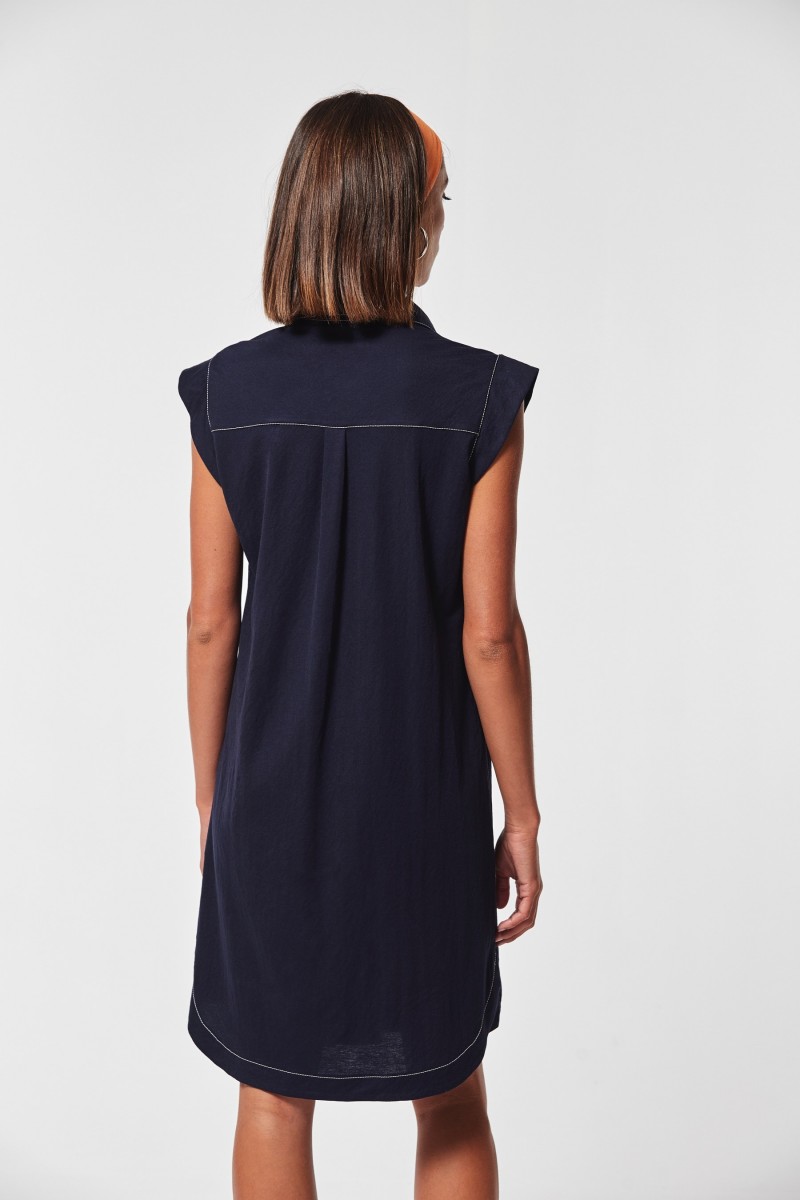 Oky Coky VESTIDO LIRIO PUNTO GRANITO