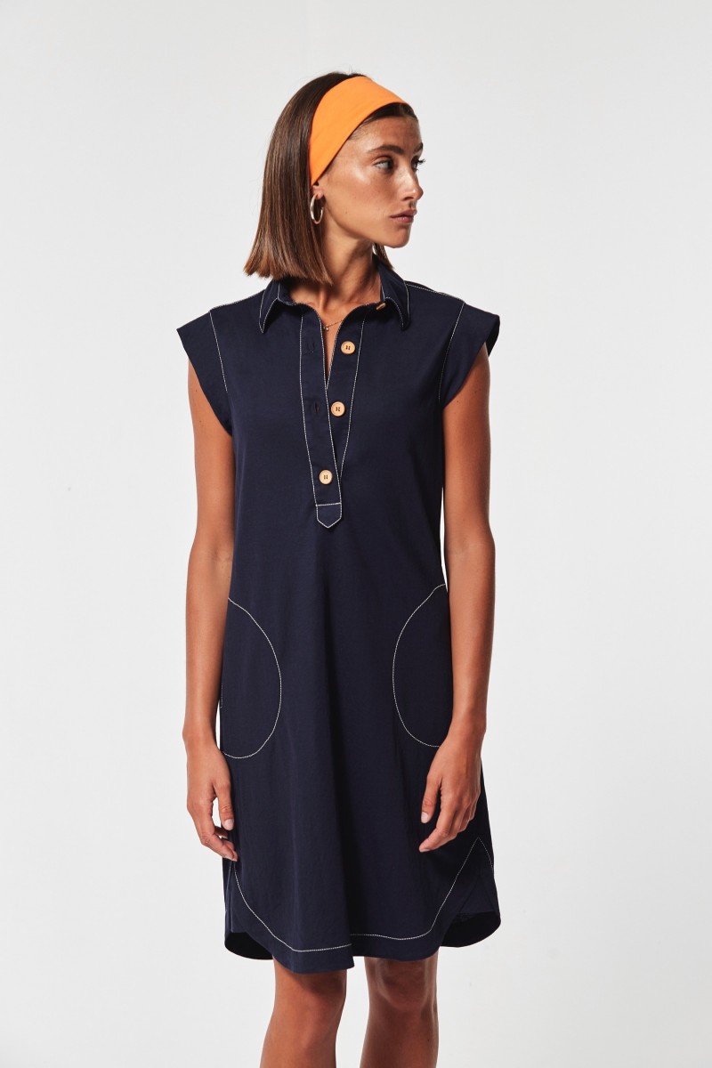 oky coky VESTIDO LIRIO PUNTO GRANITO