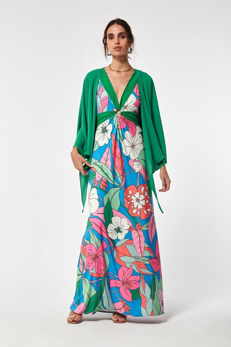 Oky Coky VESTIDO LIZIA PUNTO ESTAMPADO