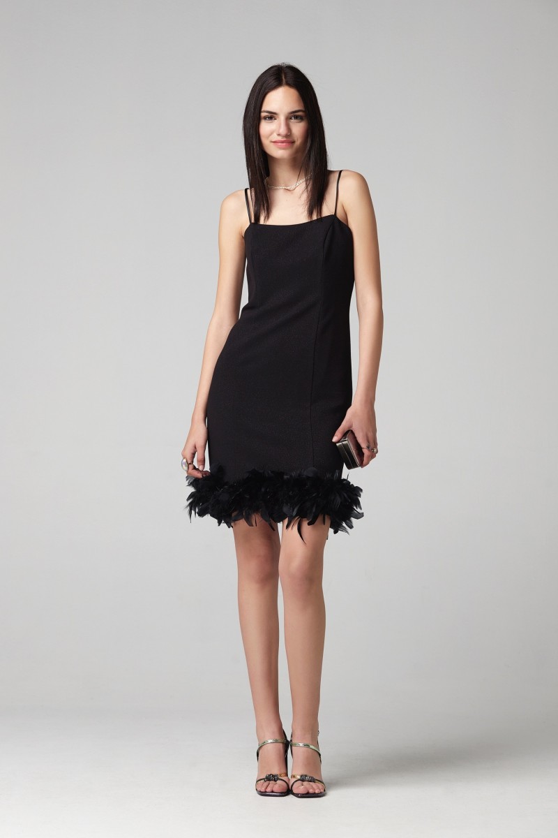 oky coky VESTIDO OSBORNE PLANA CON LUREX