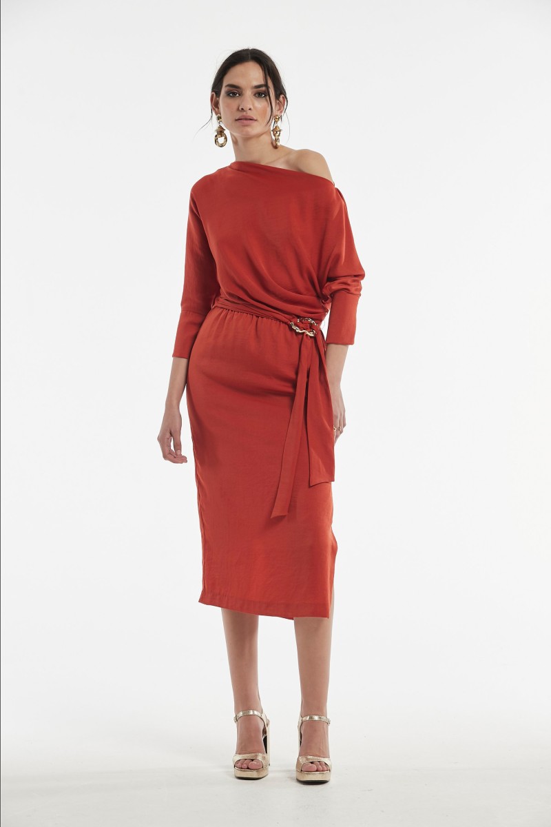 Oky Coky VESTIDO SILBAR RASO LAVADO