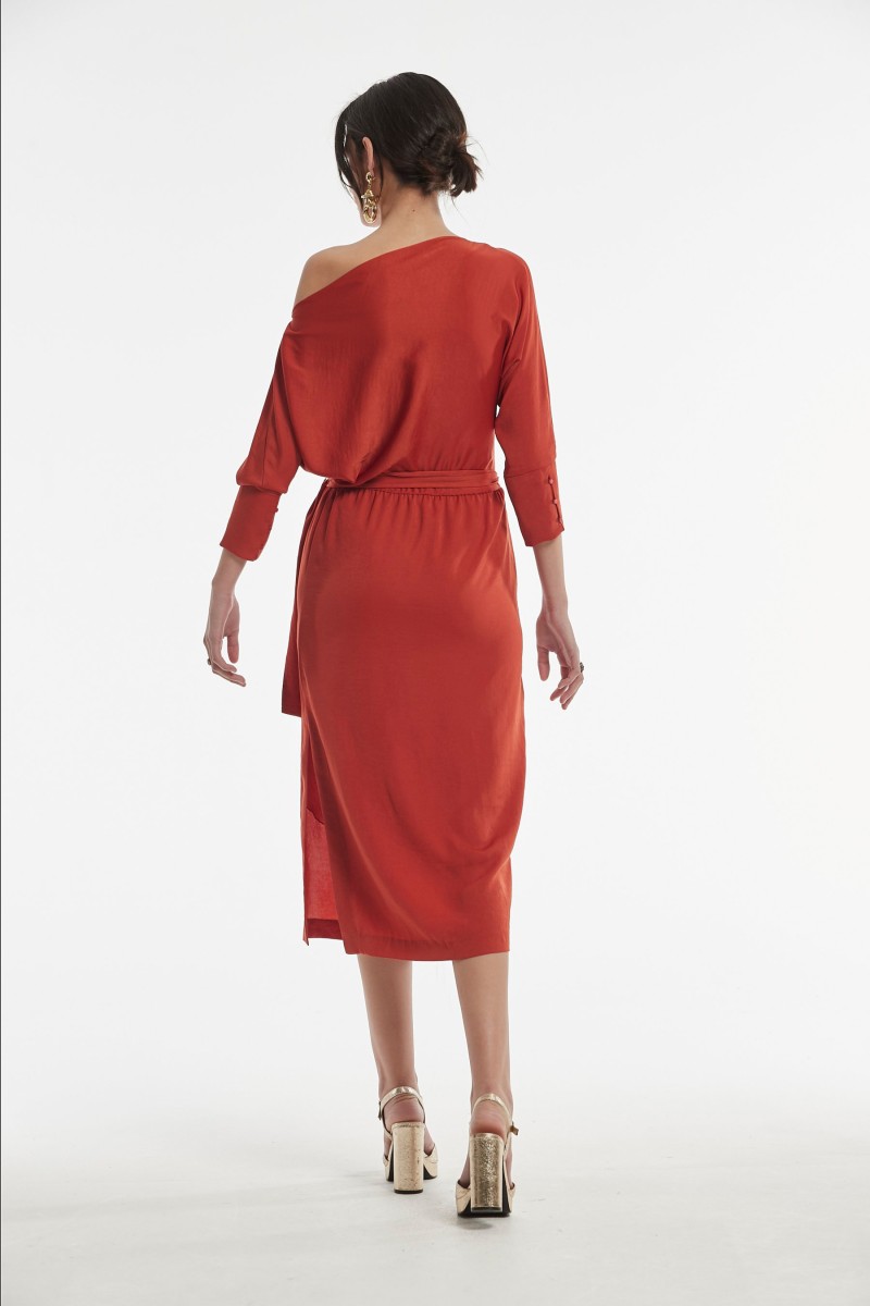 Oky Coky VESTIDO SILBAR RASO LAVADO