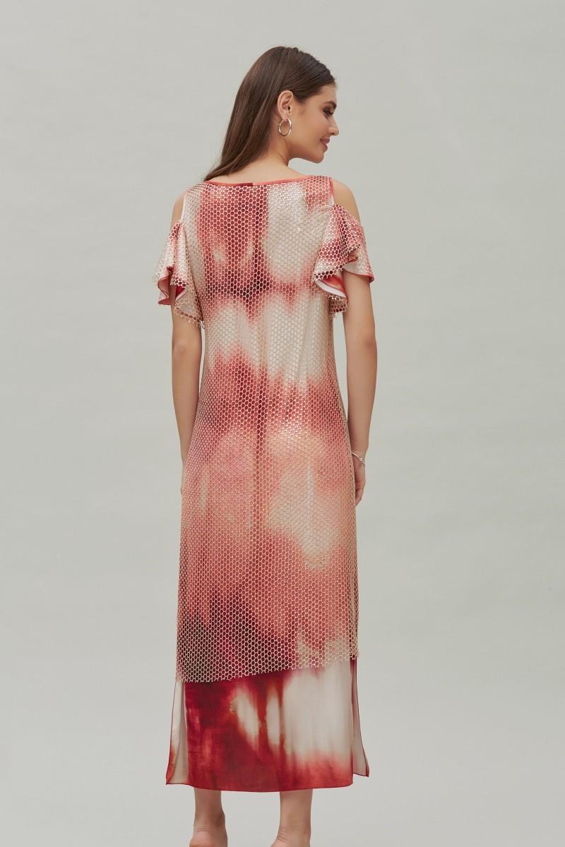 Oky Coky VESTIDO SUPERPUESTO TIE DYE