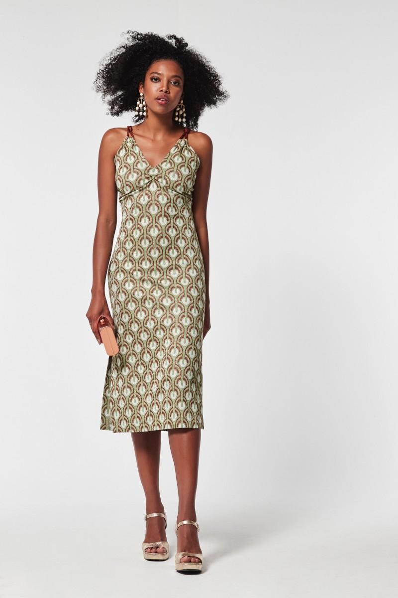 oky coky VESTIDO VEIDA PUNTO DE LUREX