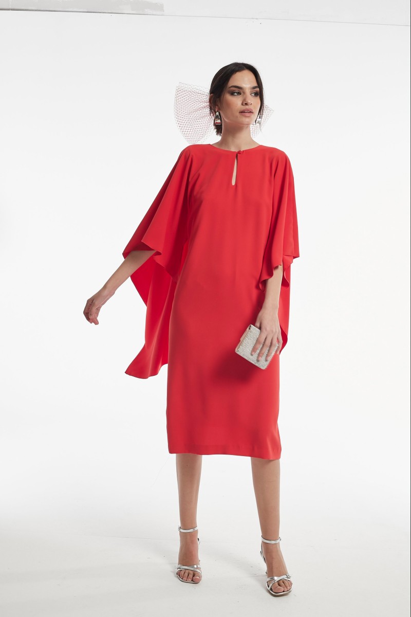 Oky Coky VESTIDO ZALDON TEJIDO ACREPADO