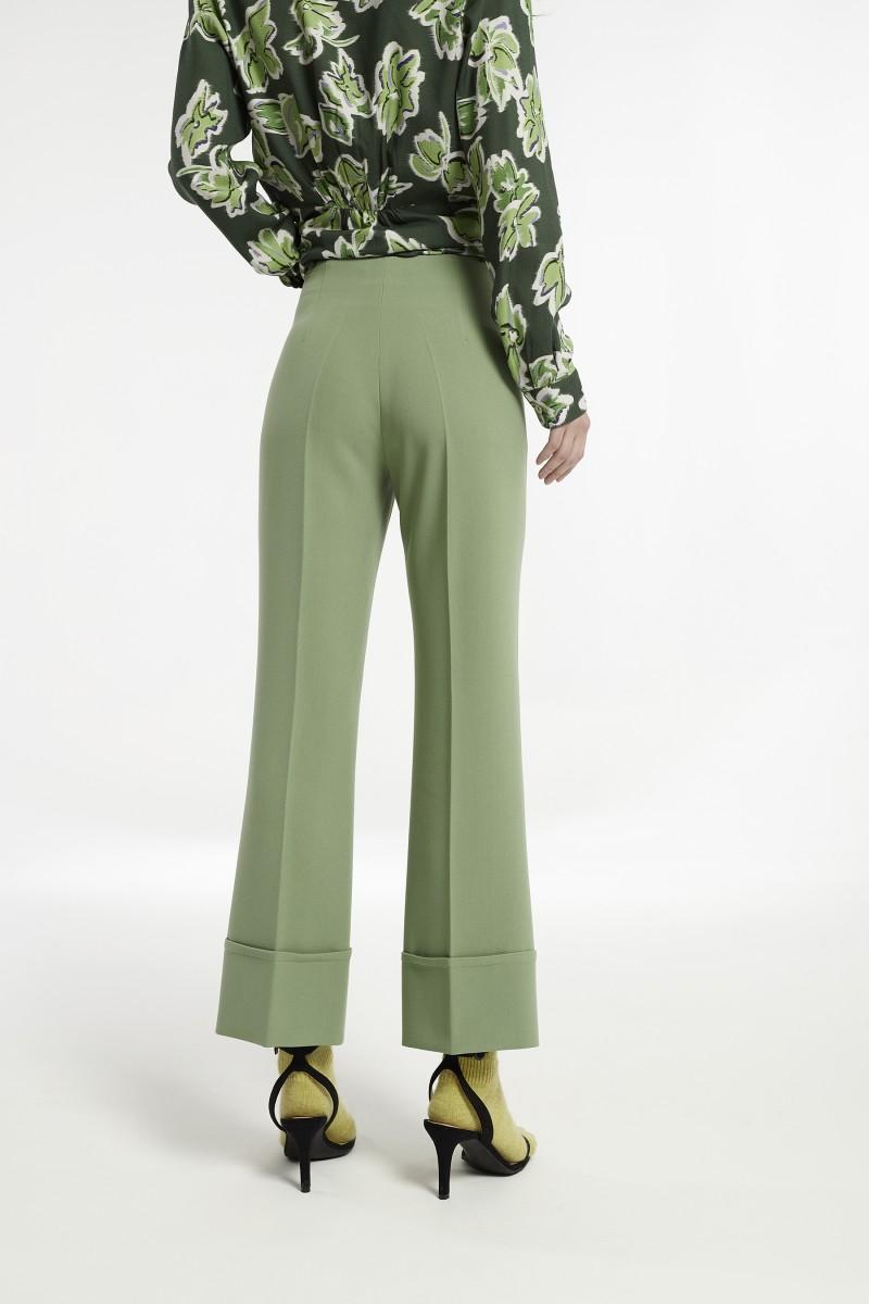 Oky Coky PANTALÓN CON VUELTA EN BAJO SIETE PLANA DOBLE