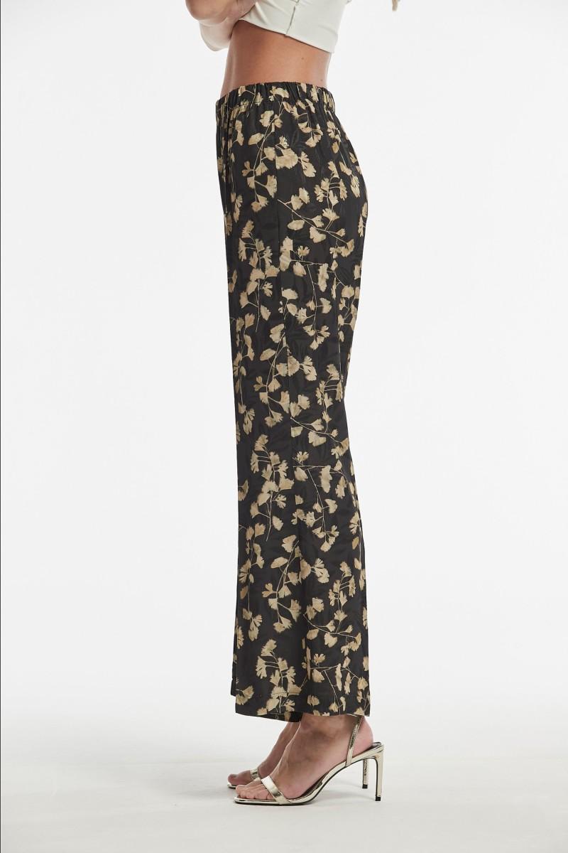 Oky Coky PANTALÓN FAISAN JACQUARD ECOVERO ESTAMPADO