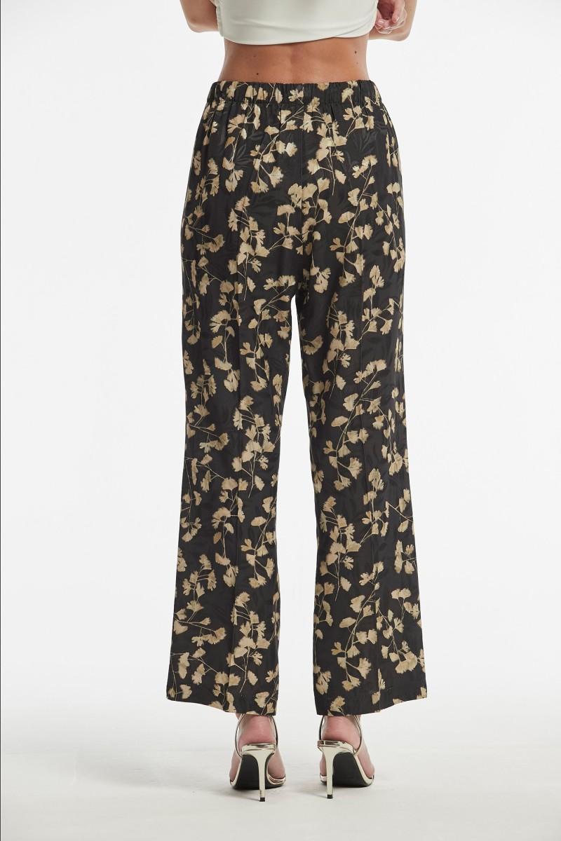 Oky Coky PANTALÓN FAISAN JACQUARD ECOVERO ESTAMPADO