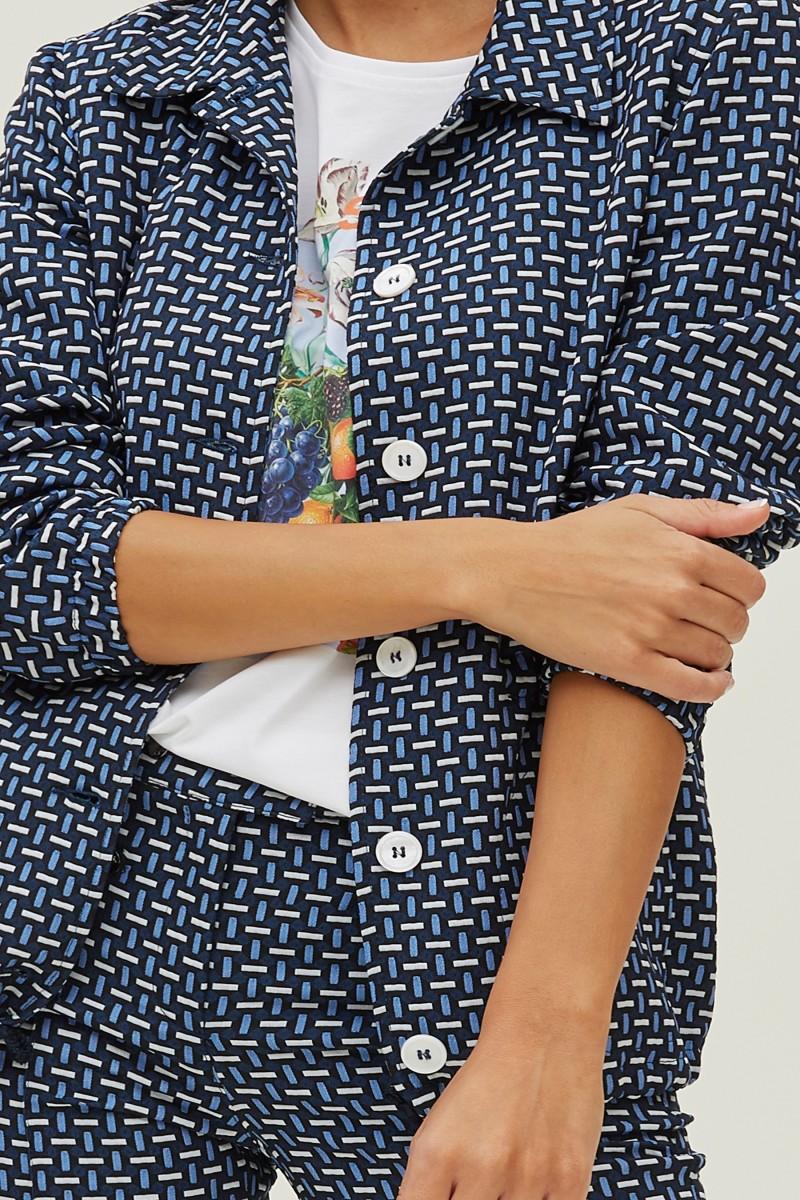 Oky Coky PANTALÓN SLIM CON CREMALLERAS JACQUARD ELÁSTICO