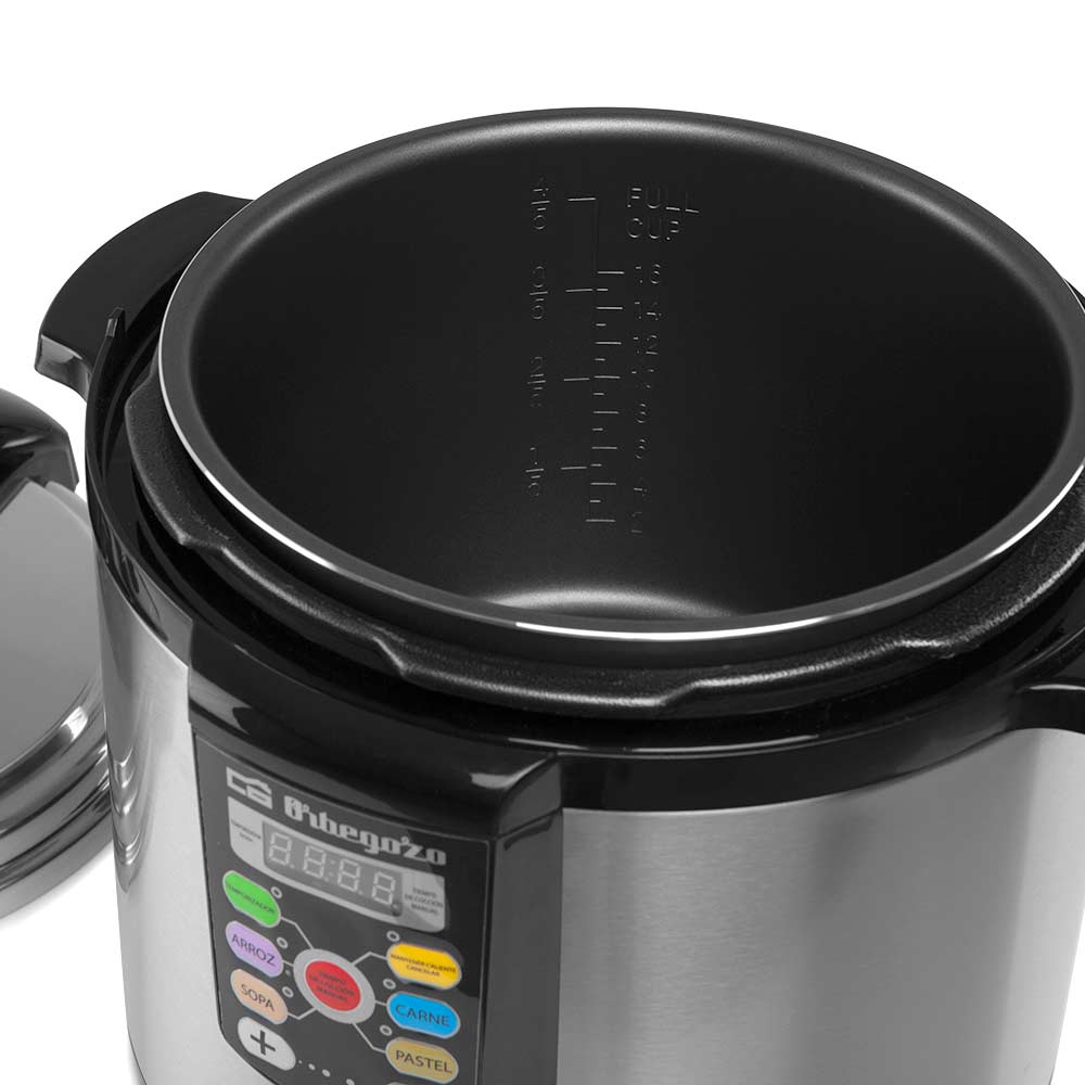 Orbegozo OLLA PRESIÓN ELÉCTRICA PROGRAMABLE 8L HPE 8075