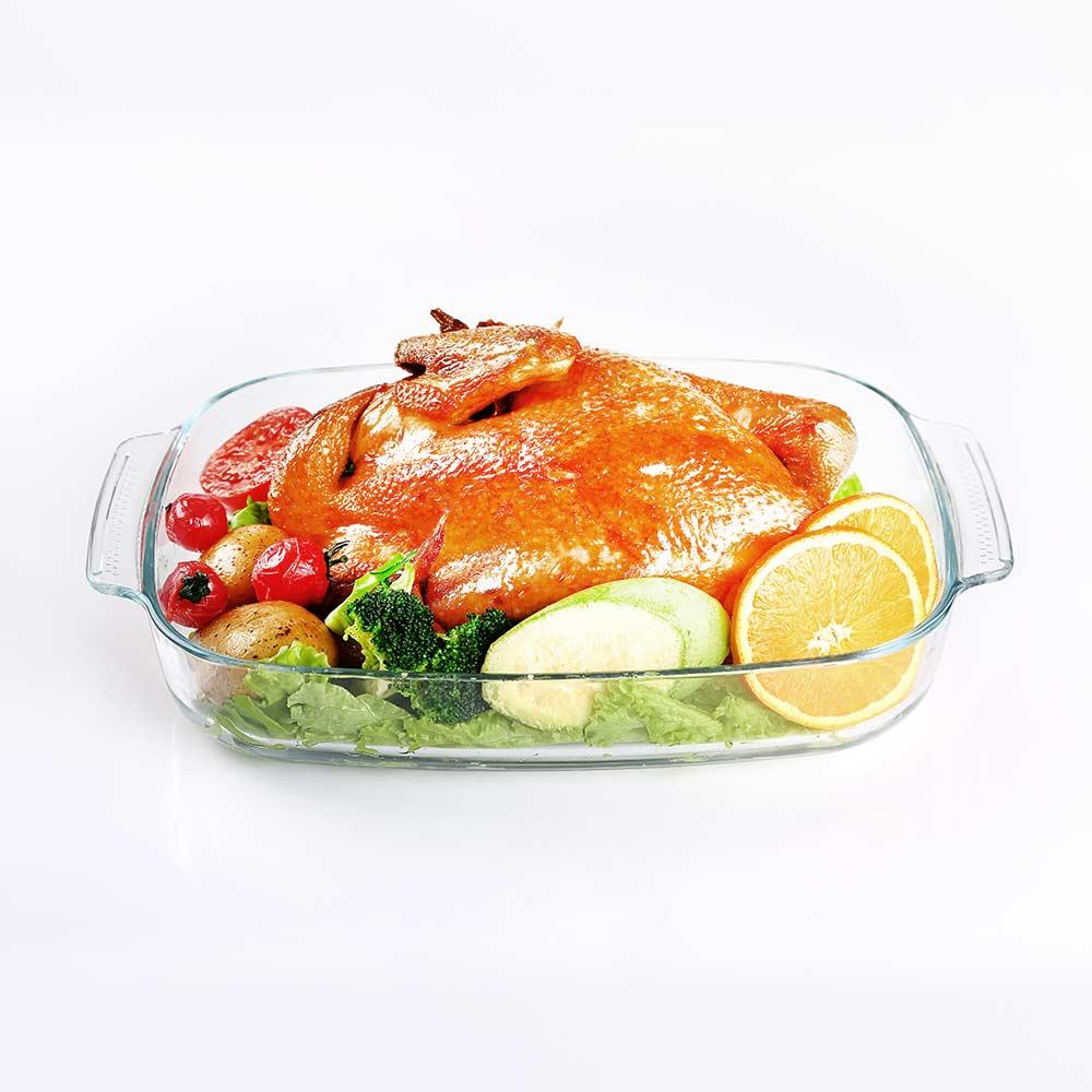 Orbegozo BANDEJA DE VIDRIO RECTANGULAR SERIE BNR