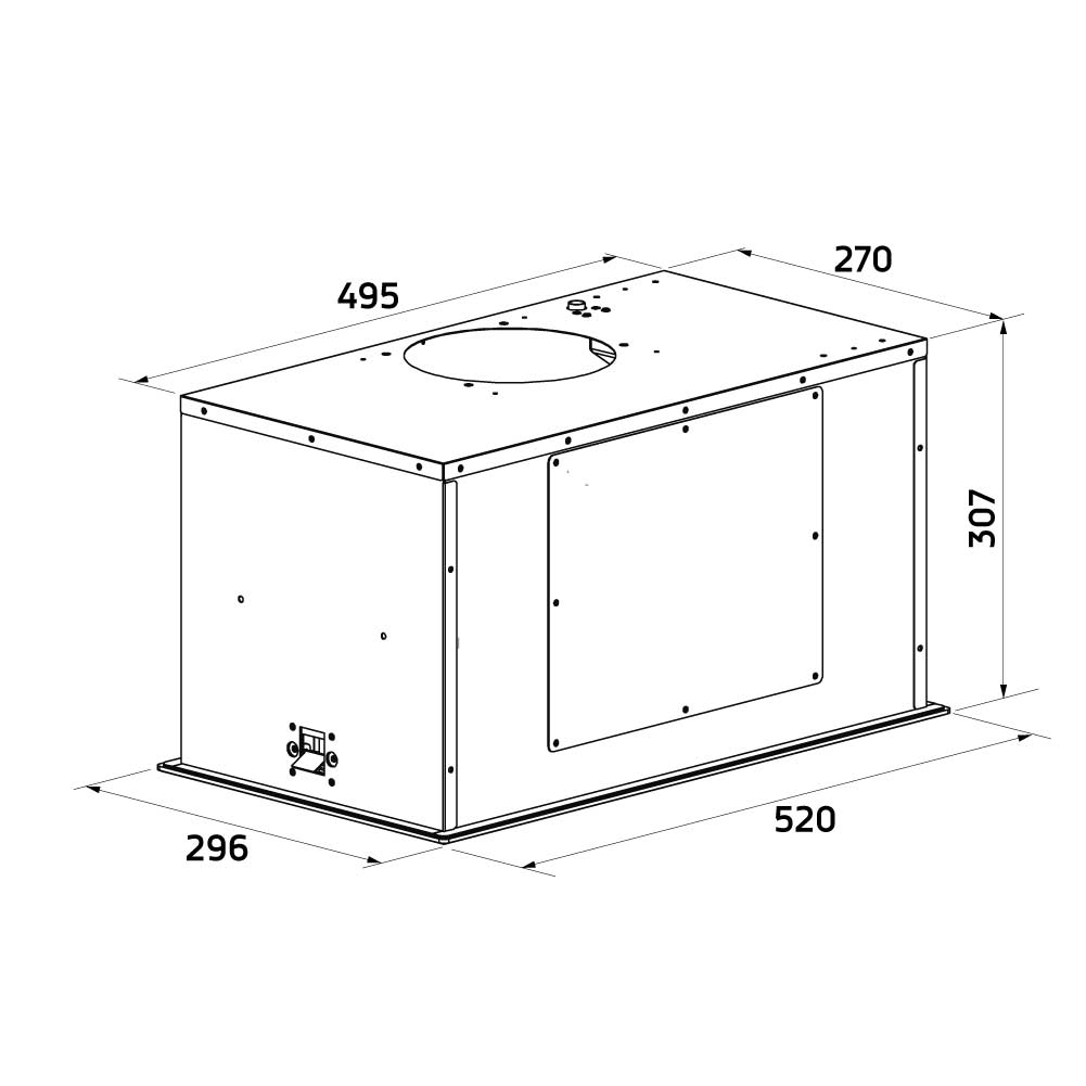 Orbegozo CAMPANA EXTRACTORA CA 09160 BL