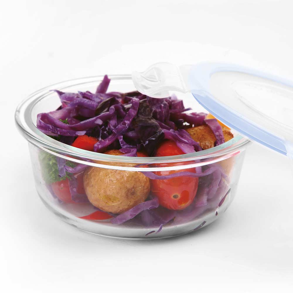 Orbegozo RECIPIENTE REDONDO DE VIDRIO SERIE TUD