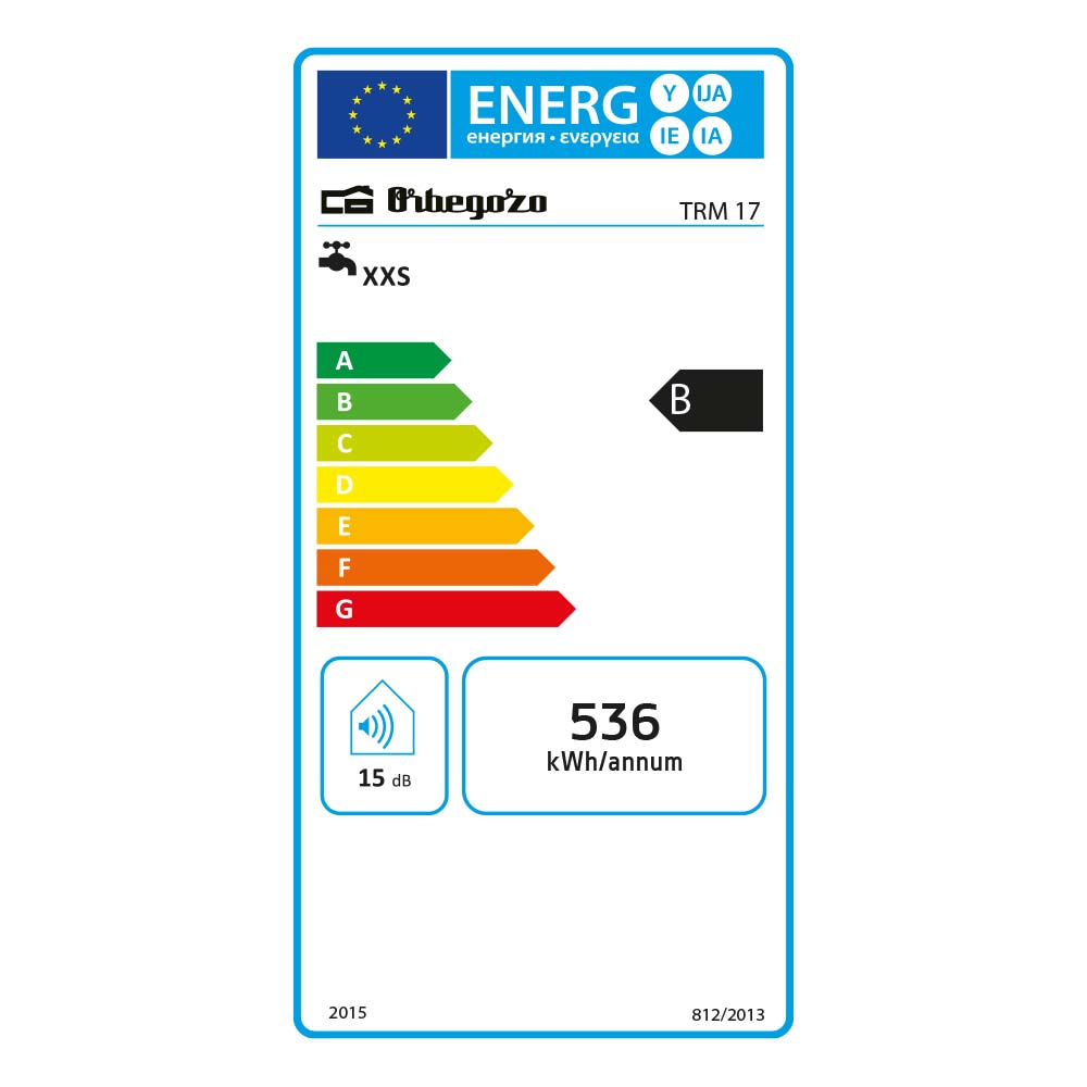 Orbegozo TERMO ELÉCTRICO TRM 17