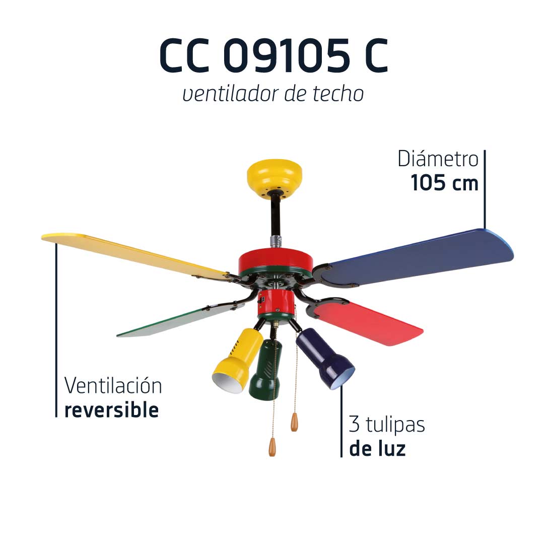 Orbegozo VENTILADOR DE TECHO CC 09105 C