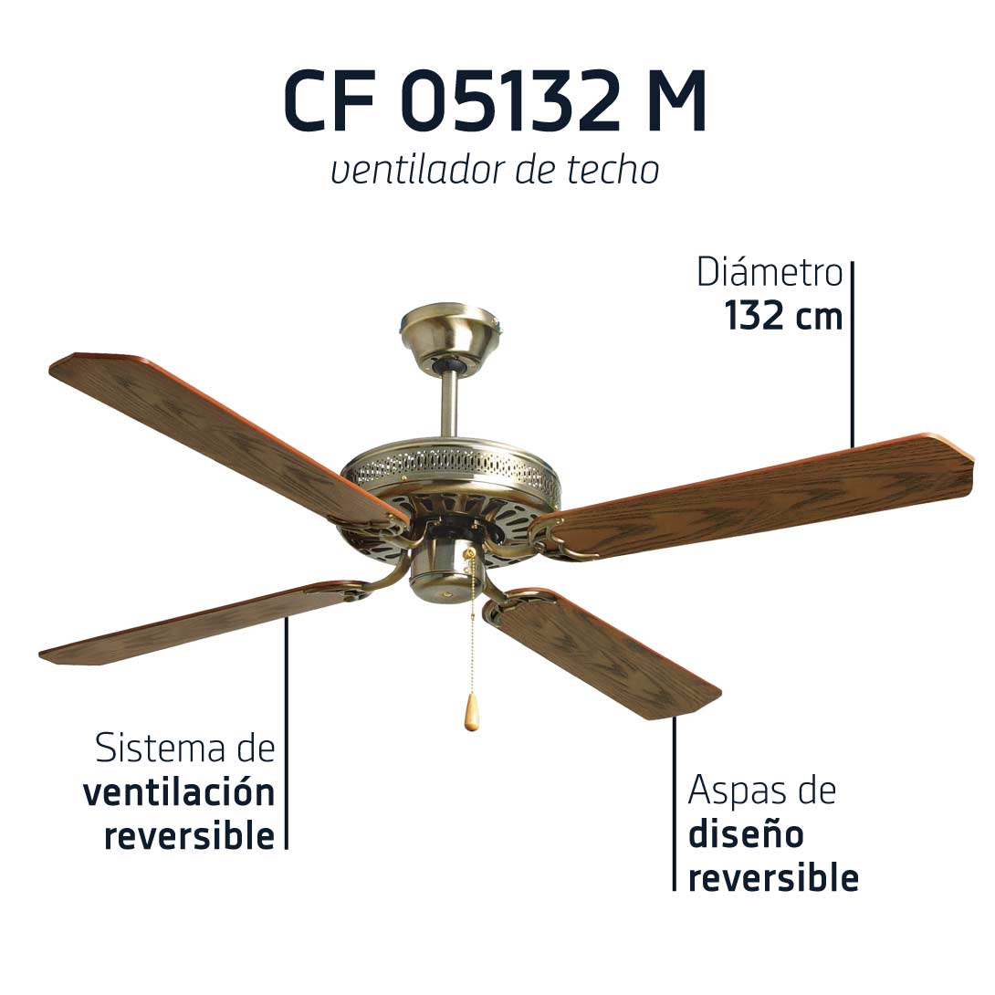Orbegozo VENTILADOR DE TECHO CF 05132 M