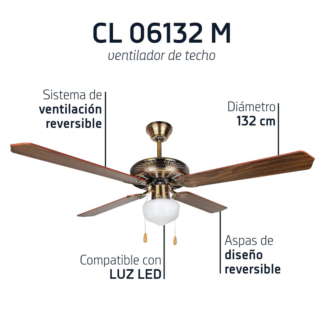 Orbegozo VENTILADOR DE TECHO CL 06132 M