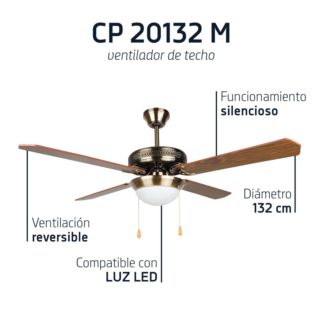 Orbegozo VENTILADOR DE TECHO CP 20132 M
