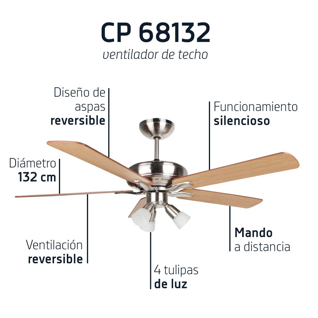Orbegozo VENTILADOR DE TECHO CP 68132