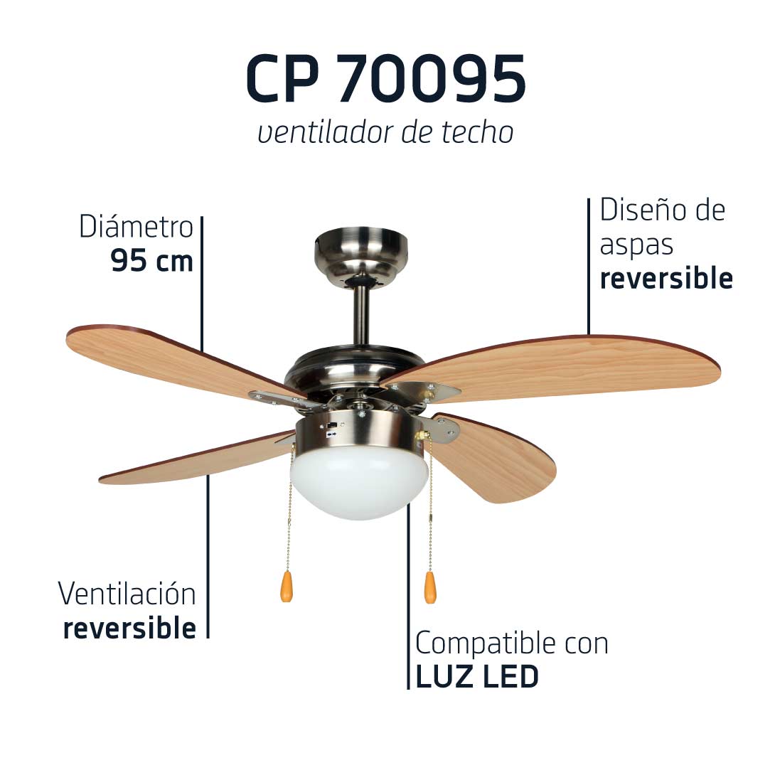 Orbegozo VENTILADOR DE TECHO CP 70095