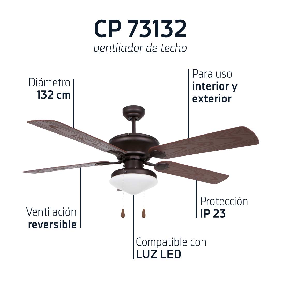 Orbegozo VENTILADOR DE TECHO CP 73132