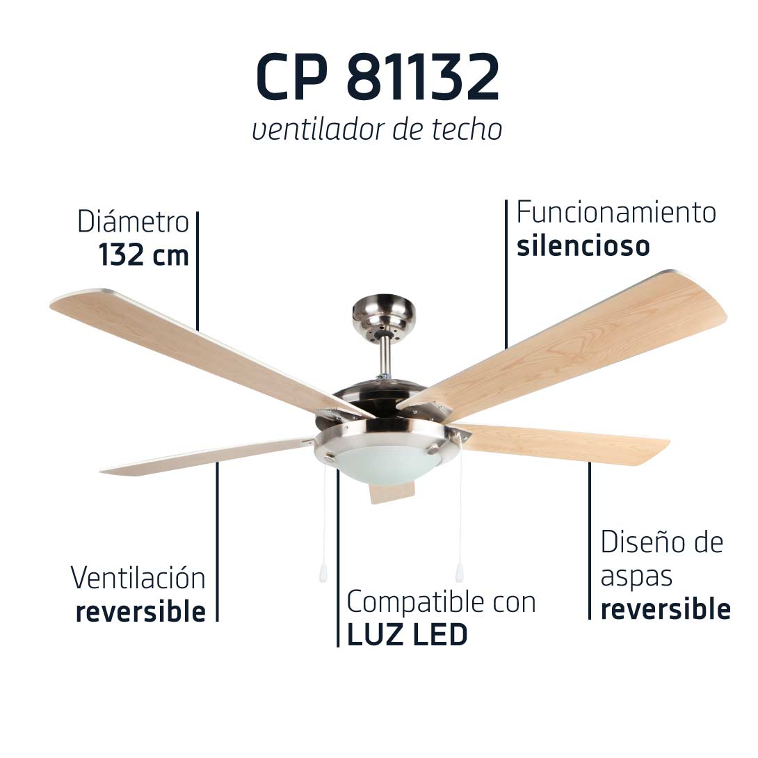 Orbegozo VENTILADOR DE TECHO CP 81132