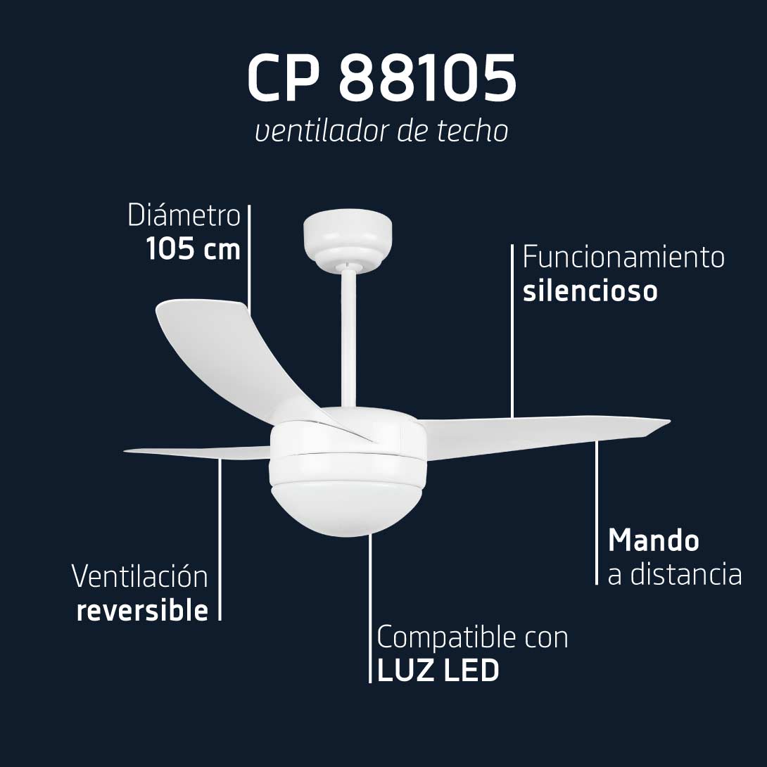 Orbegozo VENTILADOR DE TECHO CP 88105