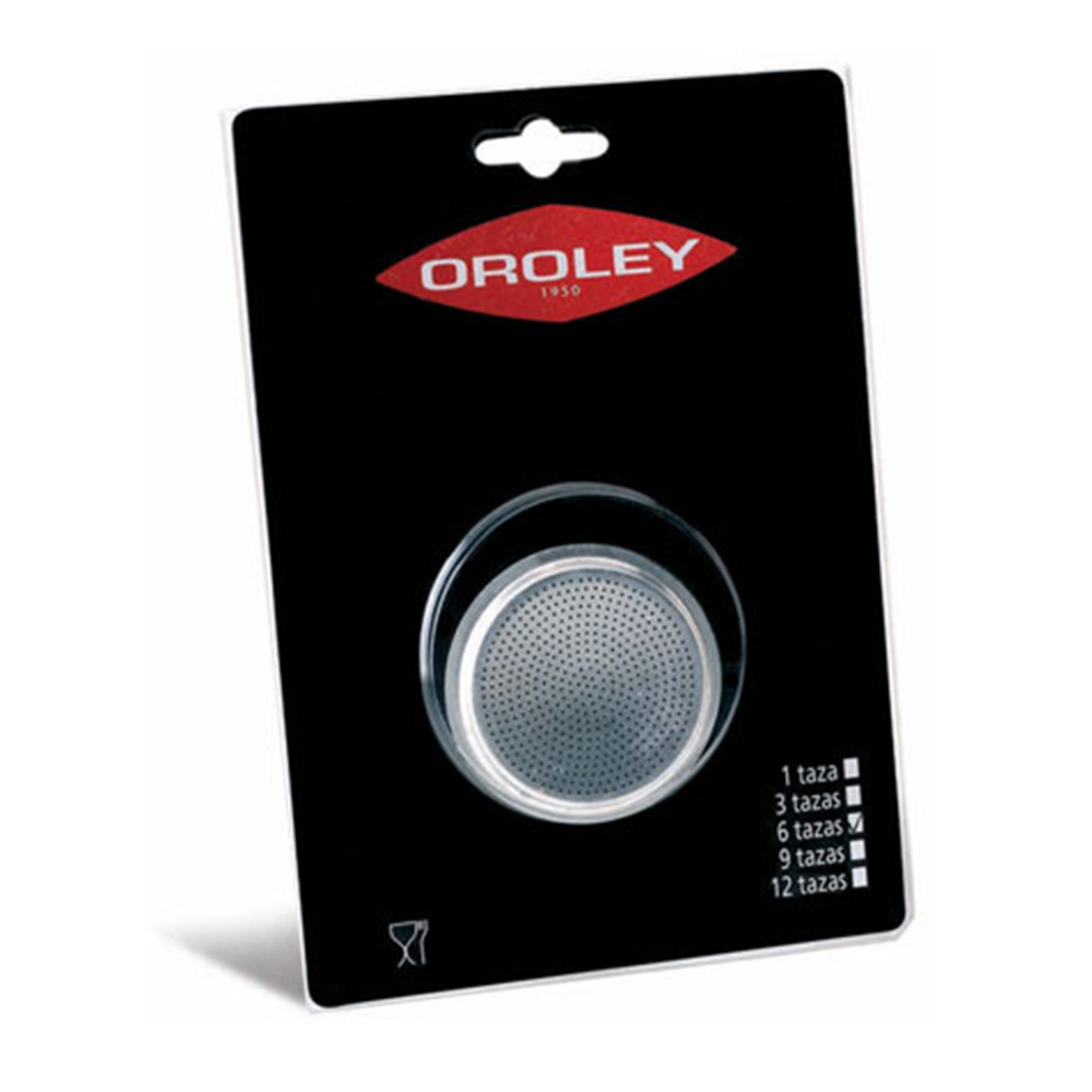 oroley Filtro cafetera aluminio