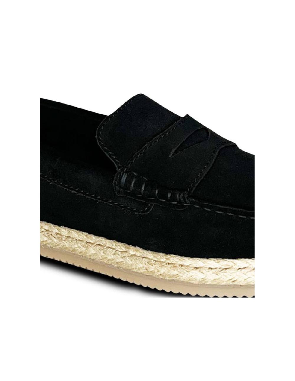 Ortiz & Reed Alpargatas De Ante Con Antifaz Color Negro SALIL-BLACK