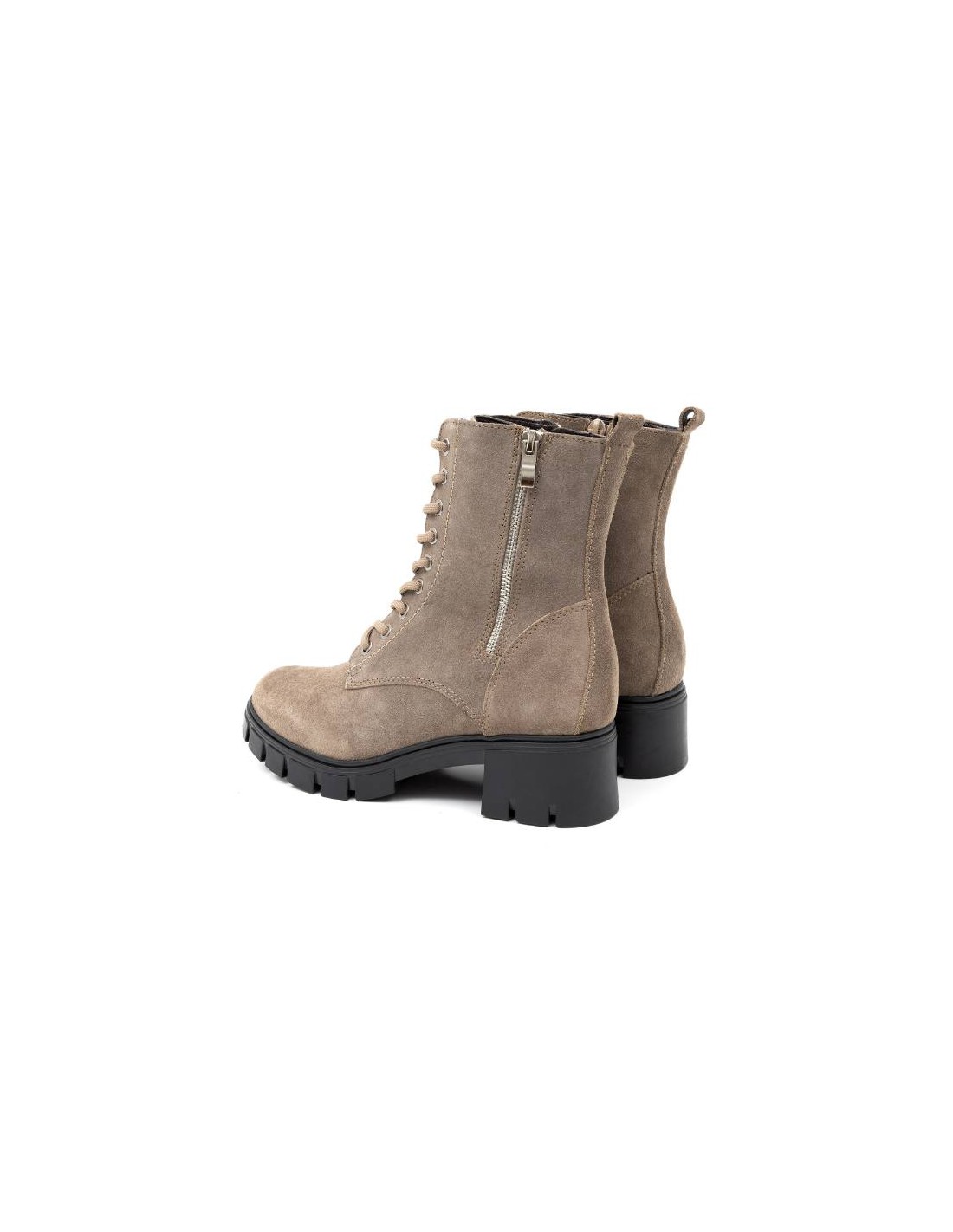 Ortiz & Reed Botas De Mujer De Ante Suaves Al Tacto Color Beige W-SUAMOR-BEIGE