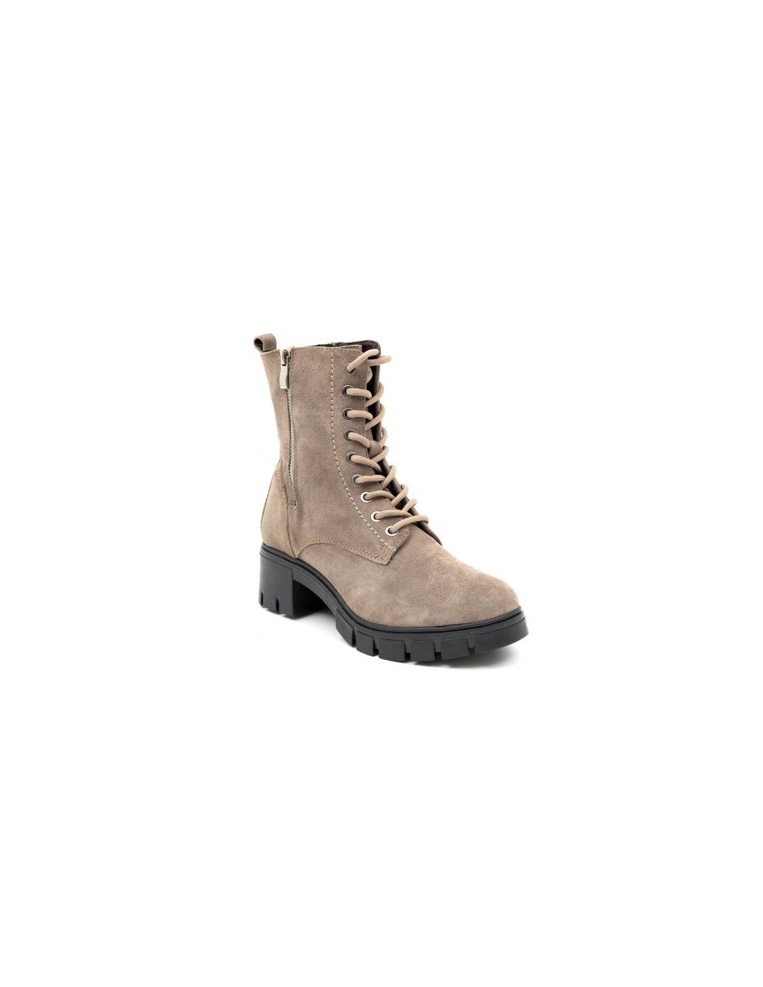 Ortiz & Reed Botas De Mujer De Ante Suaves Al Tacto Color Beige W-SUAMOR-BEIGE