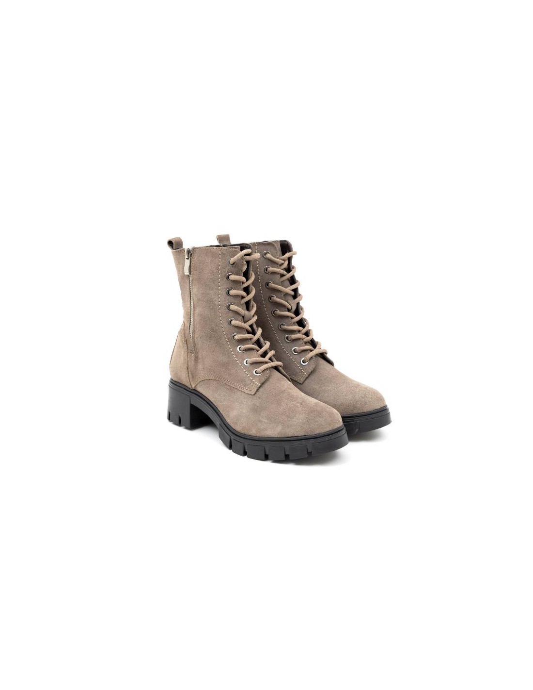 ortiz & reed Botas de mujer de ante suaves al tacto color beige W-SUAMOR-BEIGE