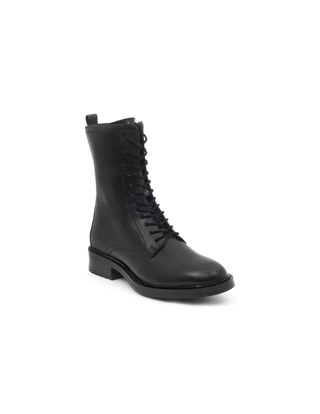 Ortiz & Reed Botas De Mujer De Piel Acabado A Mano Color Negro W-NAGTOR-NEGRO