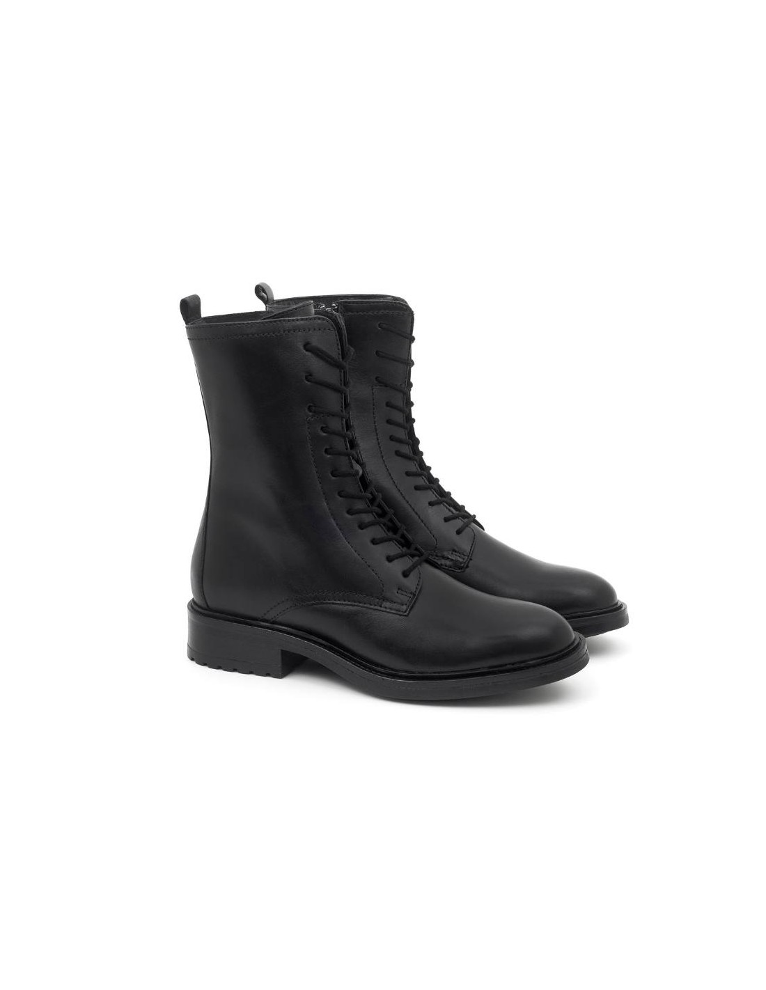 ortiz & reed Botas de mujer de piel acabado a mano color negro W-NAGTOR-NEGRO
