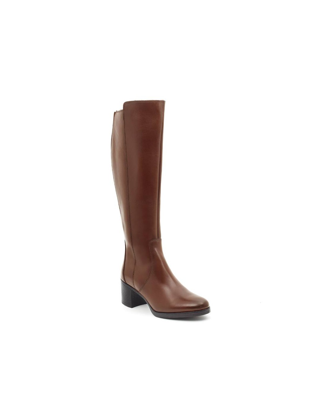 Ortiz & Reed Botas De Mujer De Piel Difuminado Color Cuero W-NAPIOR-CUERO