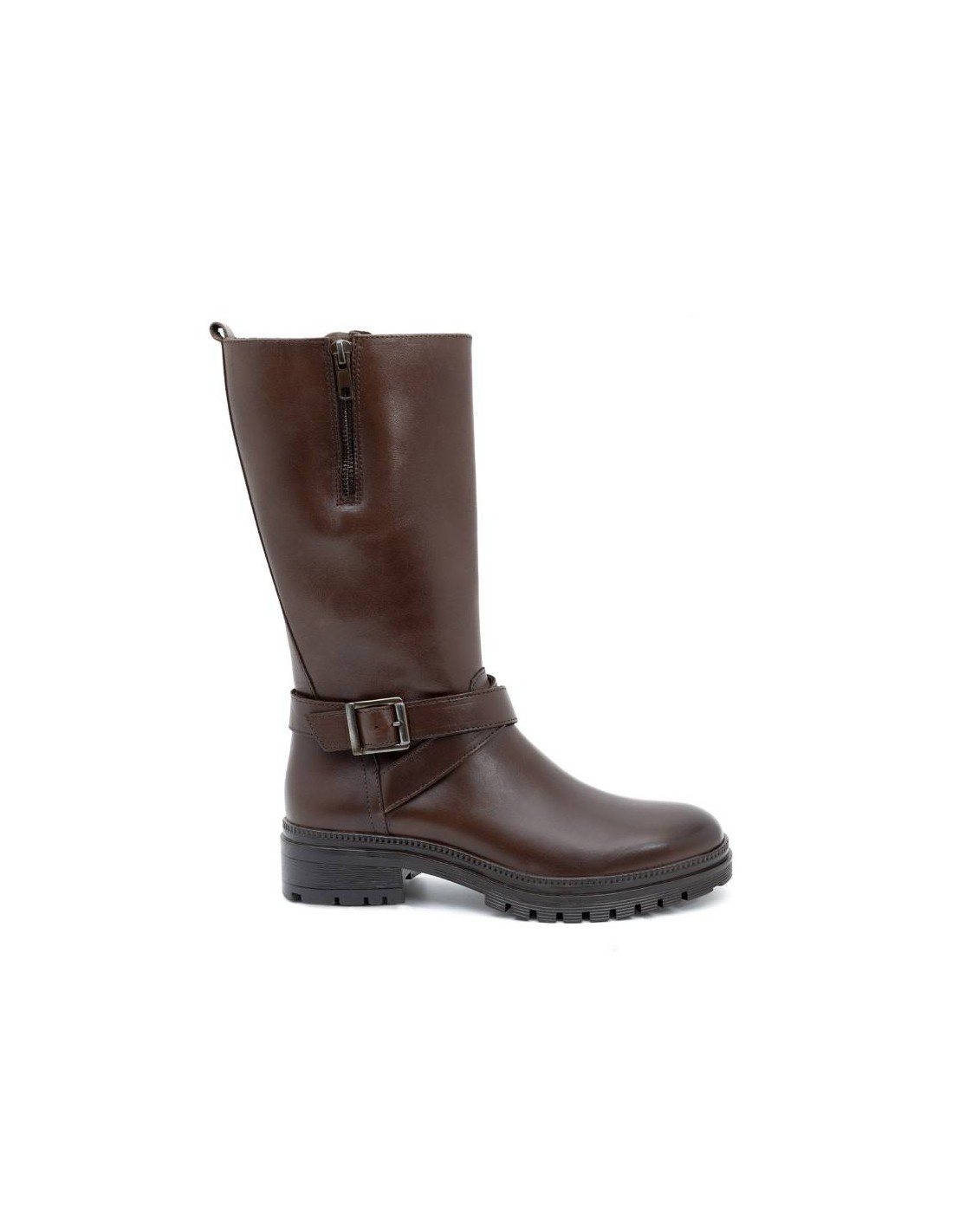 Ortiz & Reed Botas De Mujer De Piel Difuminado Color Marrón W-NADIKO-MARRON