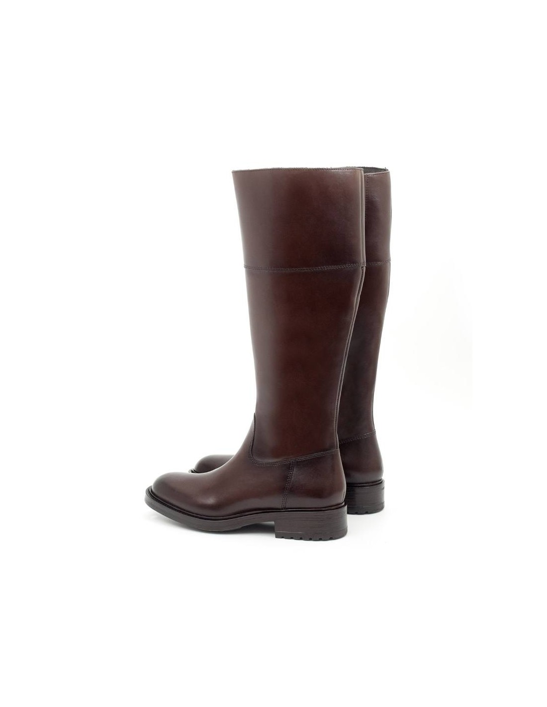 Ortiz & Reed Botas De Mujer De Piel Difuminado Color Marrón W-NALUFA-MARRON