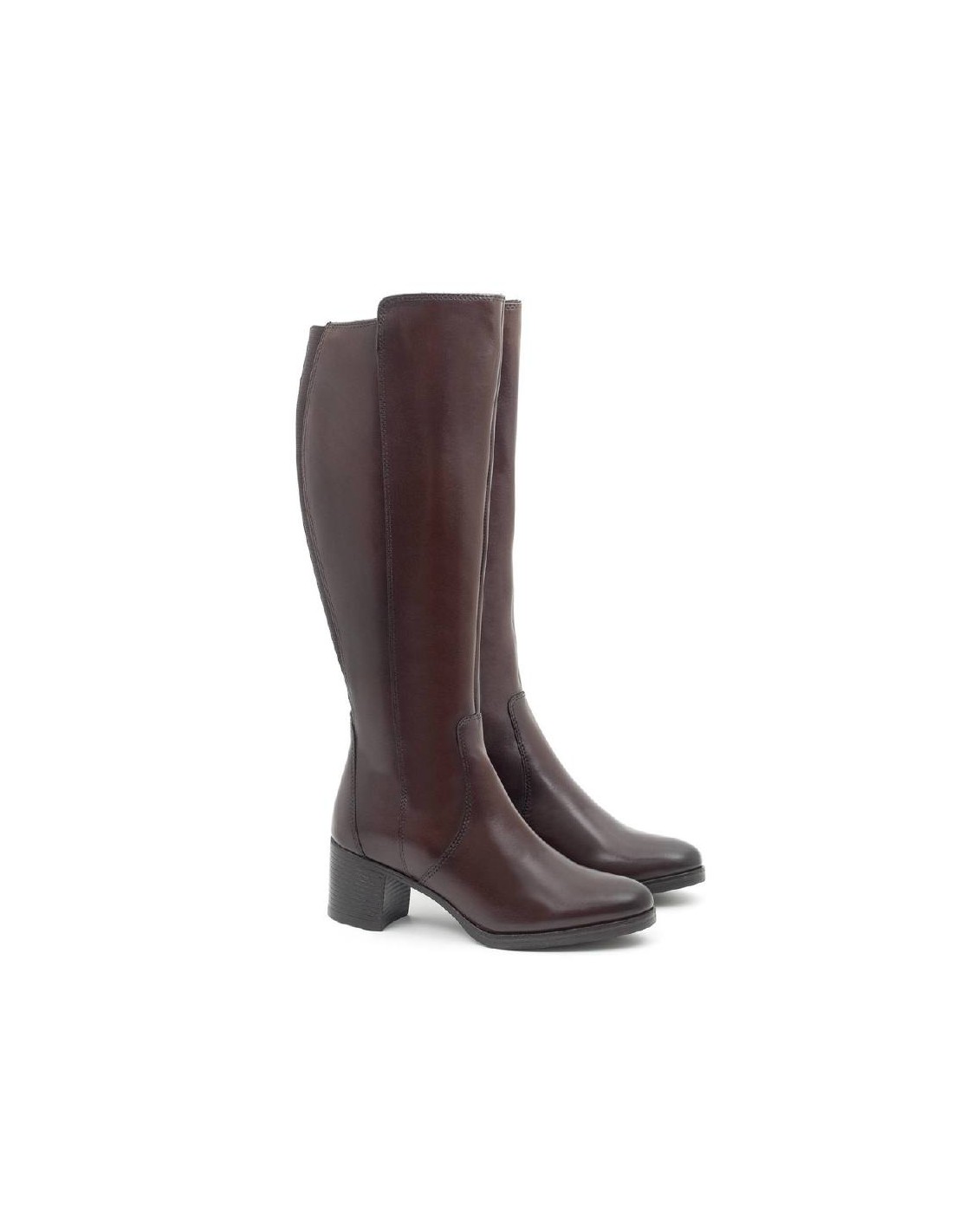 ortiz & reed Botas de mujer de piel difuminado color marrón W-NAPIRU-MARRON